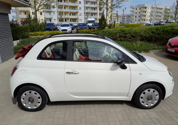 Fiat 500 cena 19900 przebieg: 165730, rok produkcji 2010 z Tykocin małe 352